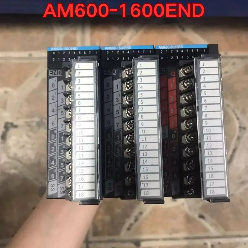 리퍼 PLC 모듈 AM600-1600END 기능 정상