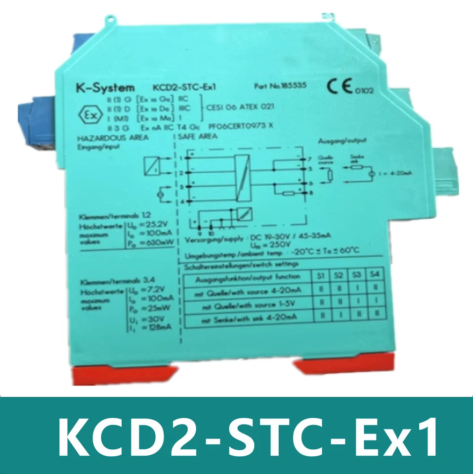 KCD2-STC-Ex1 아날로그 수량 접근 안전 장벽