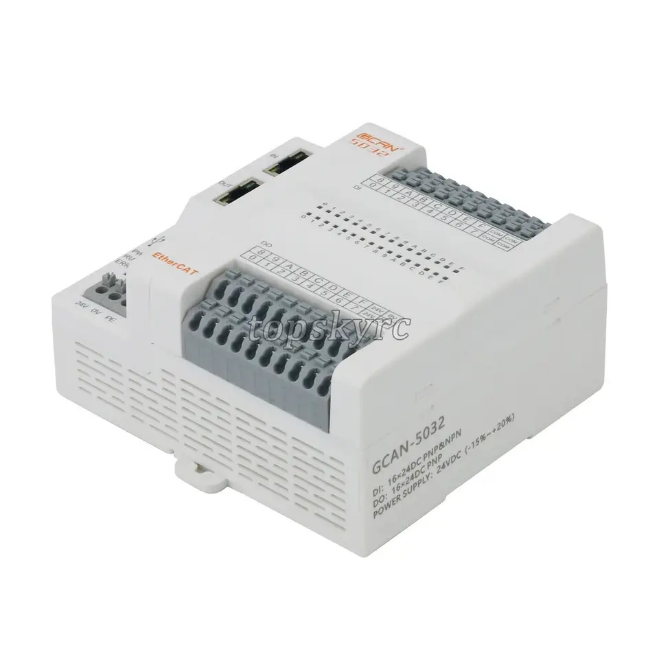 원격 IO 모듈 디지털 2CH EtherCAT 16CH DI DO GCAN-5032
