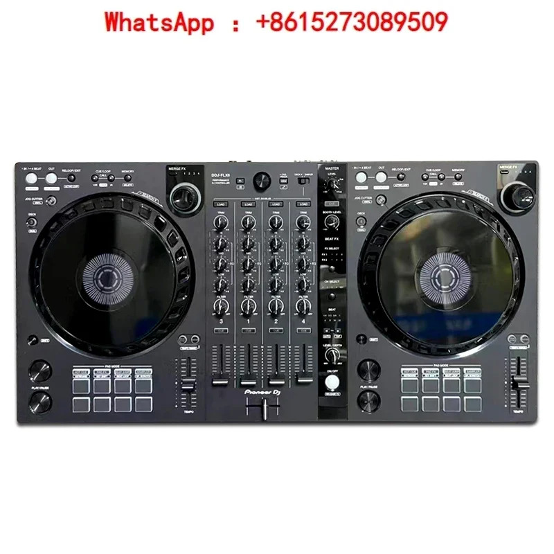 파이오니어 디지털 DJ 컨트롤러 내장 사운드 카드 소프트웨어 ddjflx6 통합 플레이어