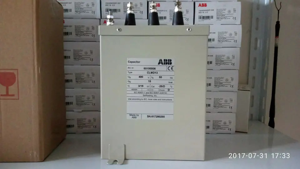 ABB 캐패시터 CLMD53/50 KVAR 400V 50Hz 10094349
