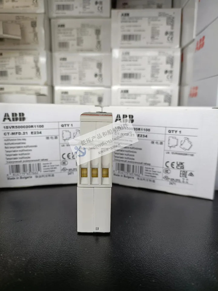 ABB 타임 릴레이 CT-MFD.21 12-240VAC/DC 2C/O 0-100H 신