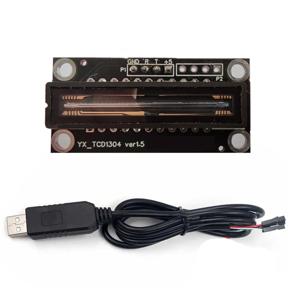 선형 CCD 모듈 스펙트럼 분석USB to TTL bbnL YXTCD1304