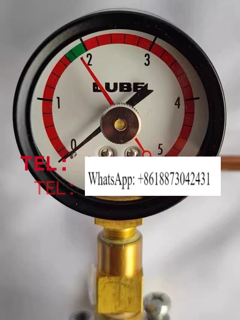 일본 L-UBE 오리지널 오일 펌프 AMO-II 압력 게이지 0-5MPA 필터 F3D 오일러 액세서리