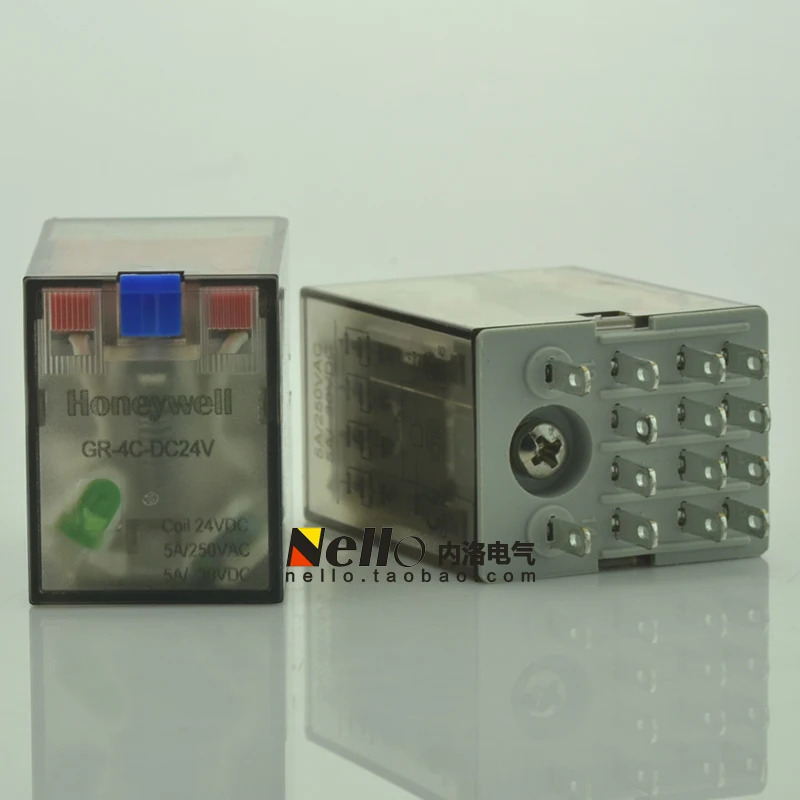 Honeywell 릴레이 GR-4C-DC24V DC24V GR-4C-AC230V AC230V 14 피트 4CO 5A-10PCs