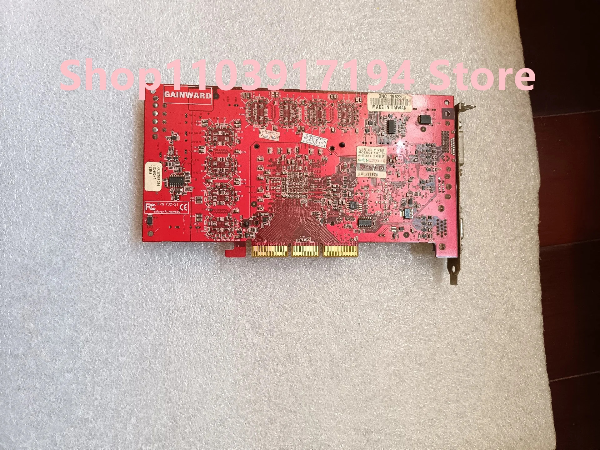 GAINWARD AGP 디스플레이 카드 FX5900XT
