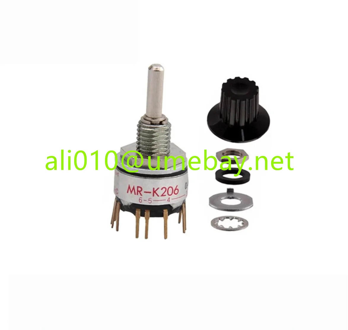 2개 회전식 밴드 스위치 핸드휠 전MRK206 MR-K206 MRK206-A NKK