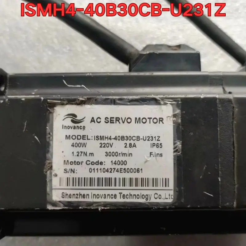 리퍼 서보모터 ISMH4-40B30CB-U231Z 기능 정상