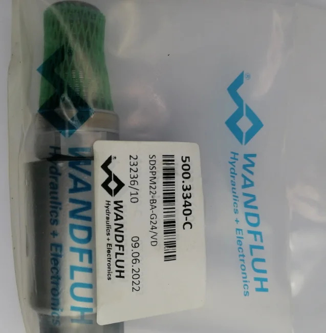 WANDFLUH 유압 전자기 릴리프 밸브 SDSPM22-BA-G24/KD35 SDSPM22-BA-G24/VD VDE37/19X50 24VDC SDSPM22-AB-G24/VD