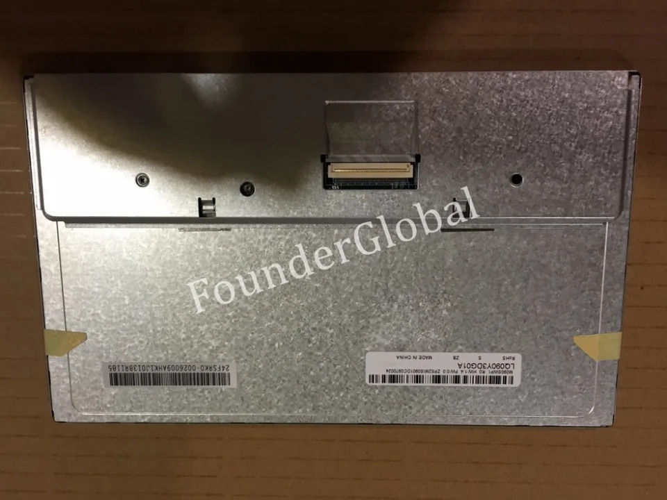 LCD 디스플레이 스크린 패널 LQ090Y3DG01A 800x480