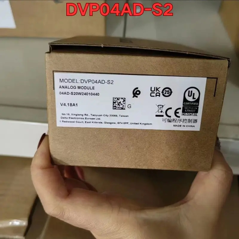 PLC 모듈 DVP04AD-S2 신
