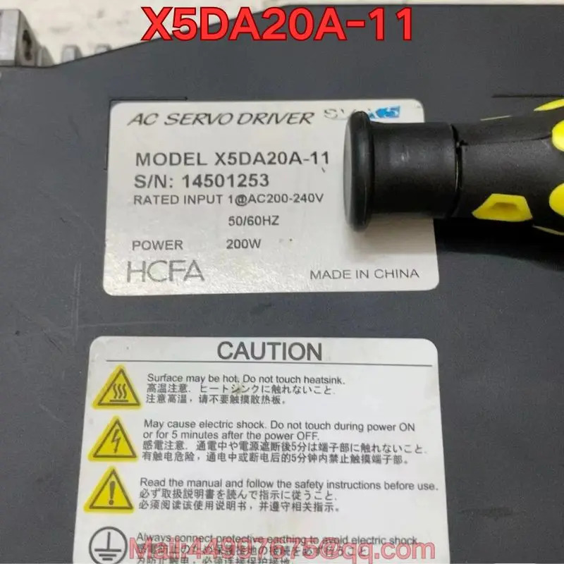 리퍼 HCFA-5V-X5 X5DA20A-11 서보 드라이브 기능 리퍼는 정상