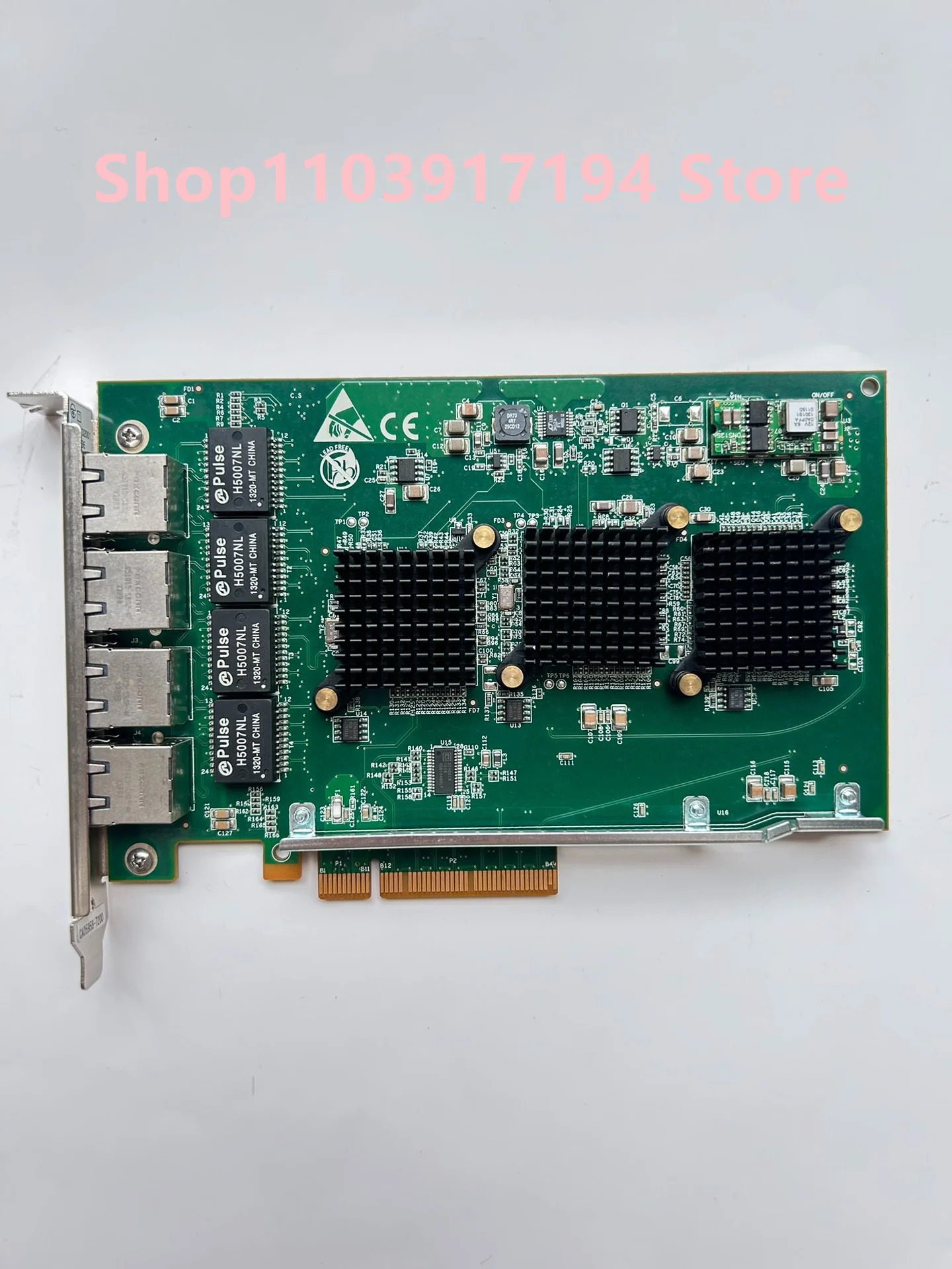 실리콘 82576 기가비트 네트워크 카드 PEG416B-FU-RoHs 4 포트