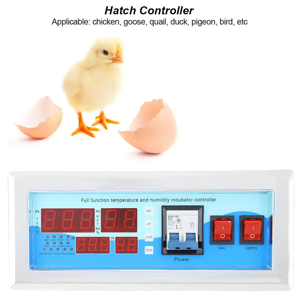 Automatischer Ei Inkubator Temperatur Feuchtigkeits 디지털 컨트롤러 180-240V