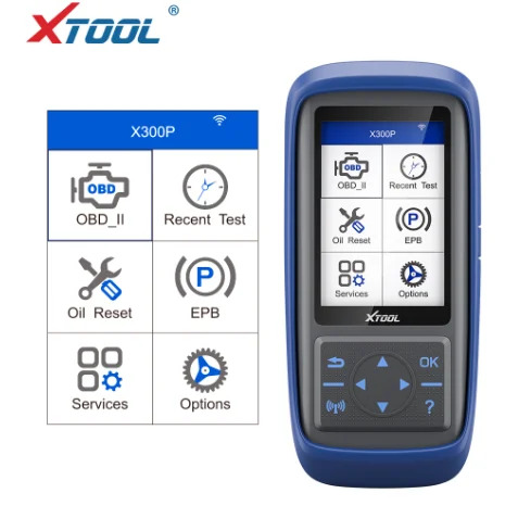 XTOOL X300P ABS EPB TPS SRS 주행 거리 adjustmnet 재설정 진단 도구 자동차 스캐너