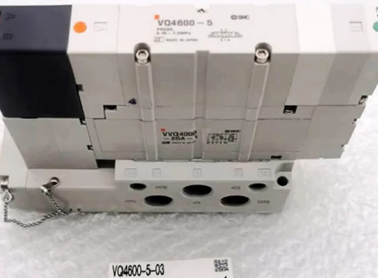 오리지널 SMC 솔레노이드 밸브 VQ4600-5 VQ4600-5-03 신