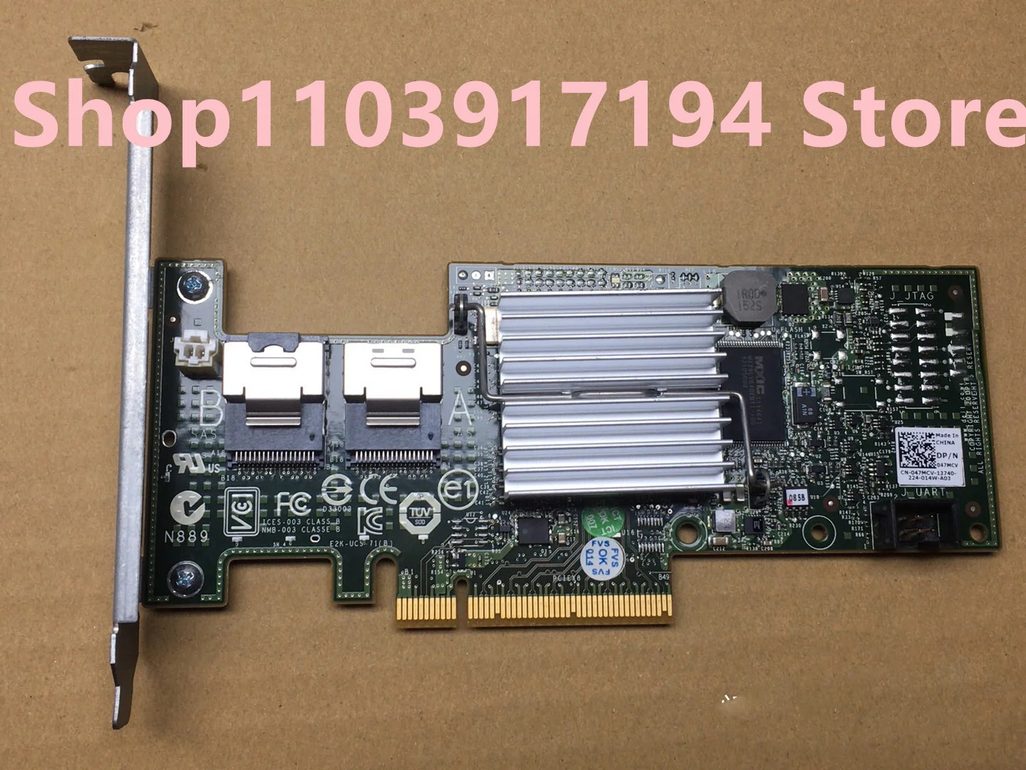 DELL H200 RAID 6GB 어레이 카드 03J8FW 047MCV SATA3 SAS