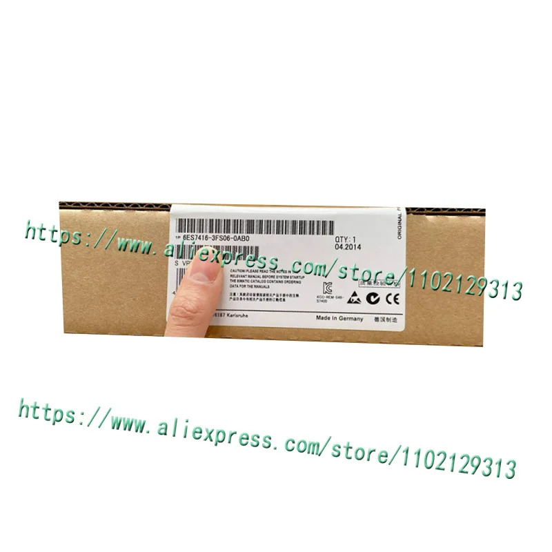 오리지널 만 6ES7416-3FS06-0AB0