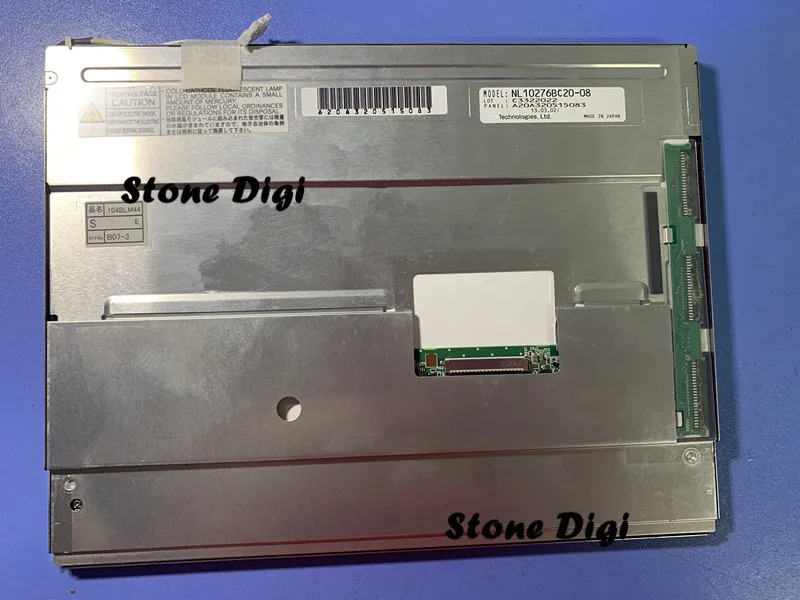 산업 장비LCD 디스플레이 스크린 패널 등급 A NL10276BC20-08 104BLM44 10.4 인치