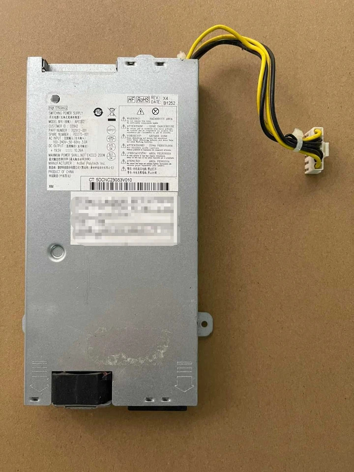 D12-200P2A hp호환 엘리트 800 AIO 전원공급장치 APC002 702912-001 733490-001 703275-001