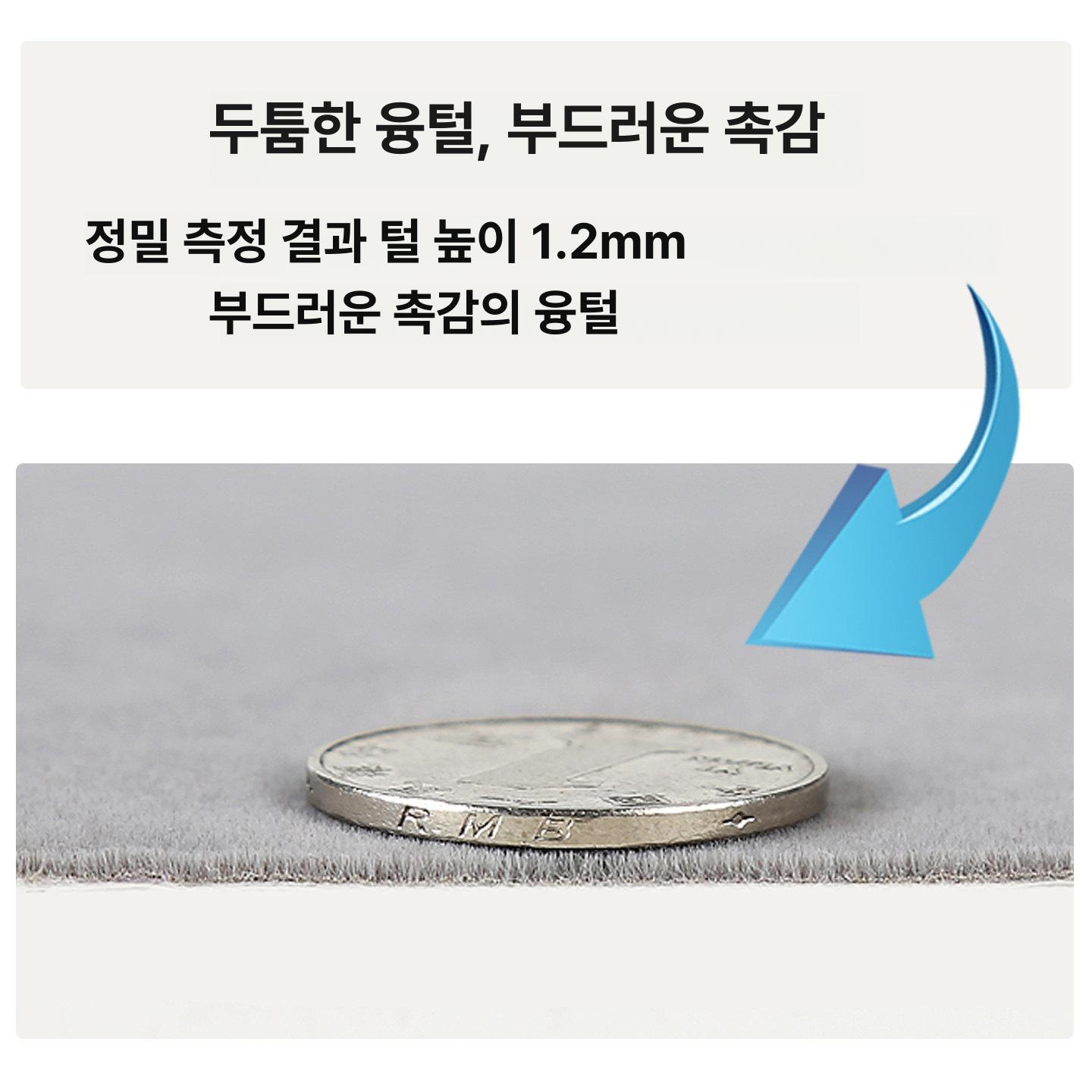 접착식 패브릭 벨벳 플로킹 원단 천 서랍깔개 라이너 내부 리폼용 극세사 색상 시트 - 상세 이미지 3