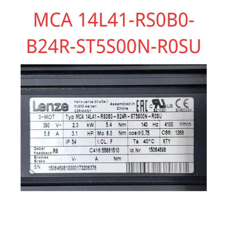 MCA 14L41-RS0B0-B24R-ST5S00N-R0SU 원본