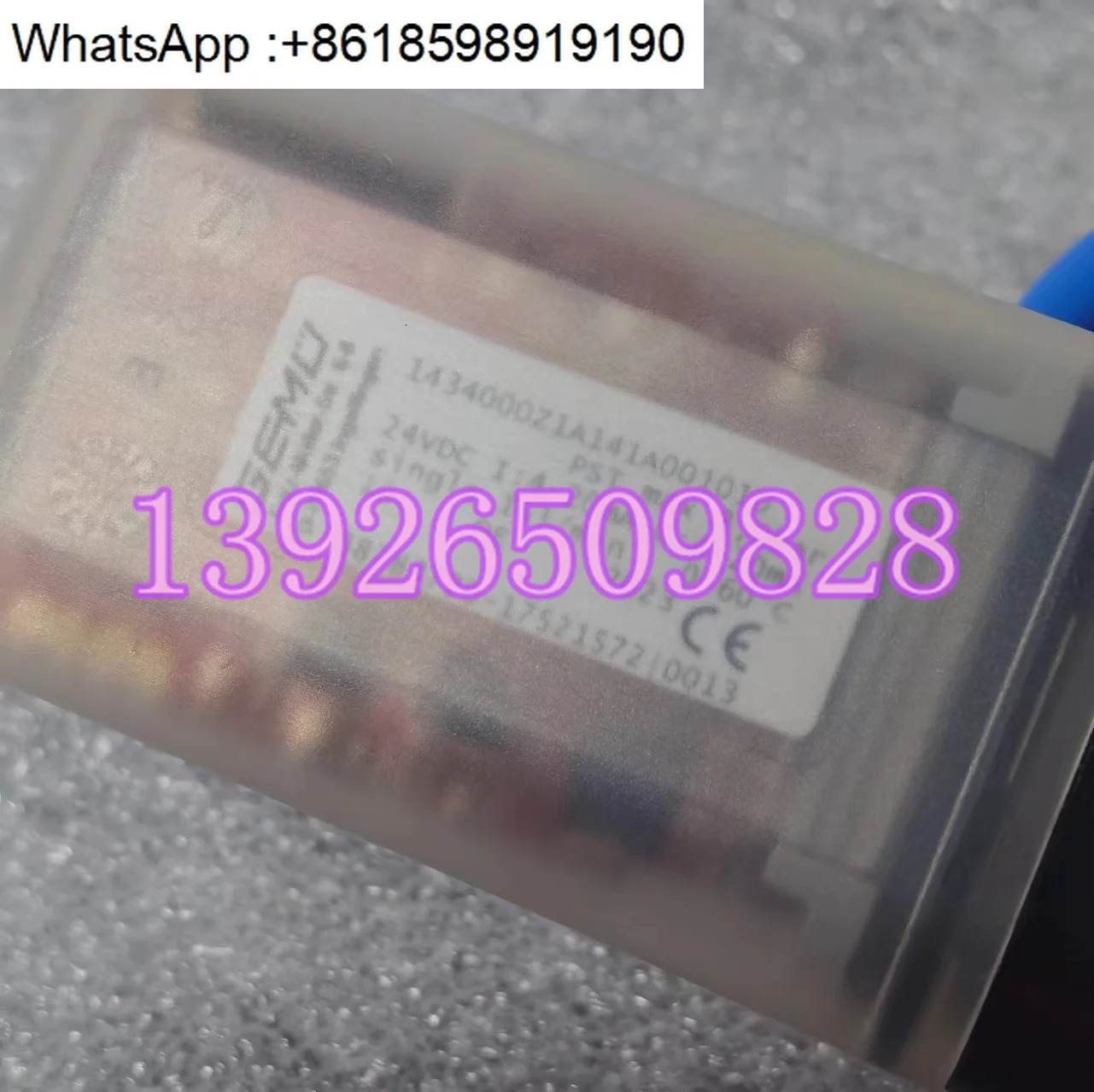 독일 GEMU 공압 다이어프램 밸브 650 15D59F33A10T1 1434 포지셔너 포장 포함
