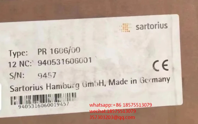 Sartorius PR 1606/00 산업계량 밸런스 모듈 오리지널 신