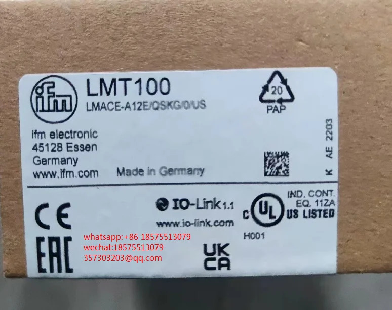 IFM LMT100 센서용신