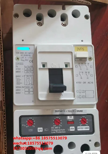 회로차단기 3VF5211 315A 250A 오리지널 신
