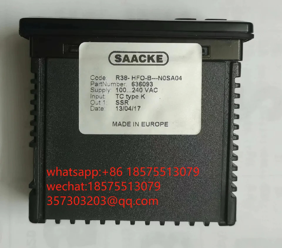 SAACKE R38 온도 컨트롤러 R38-HFO-B-NOSA04 636093