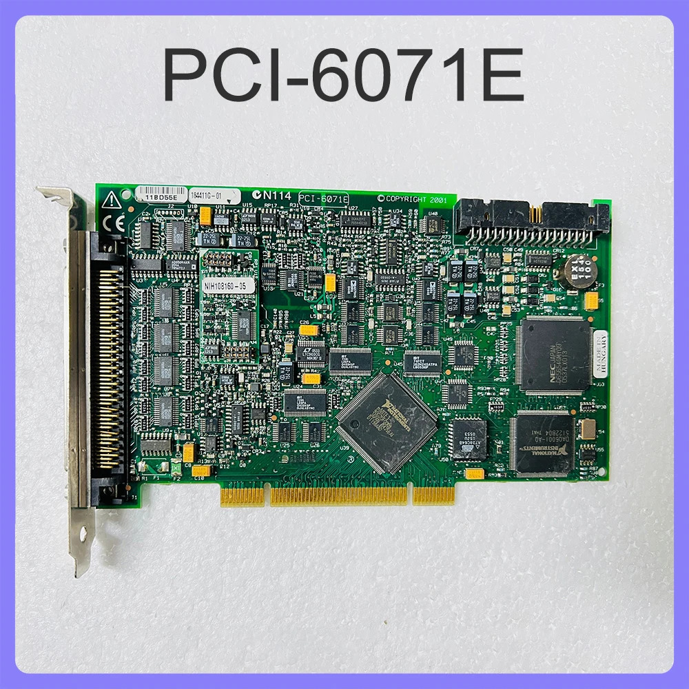 NI 12비트 64 아날로그 입력 수집 카드 PCI-6071E용