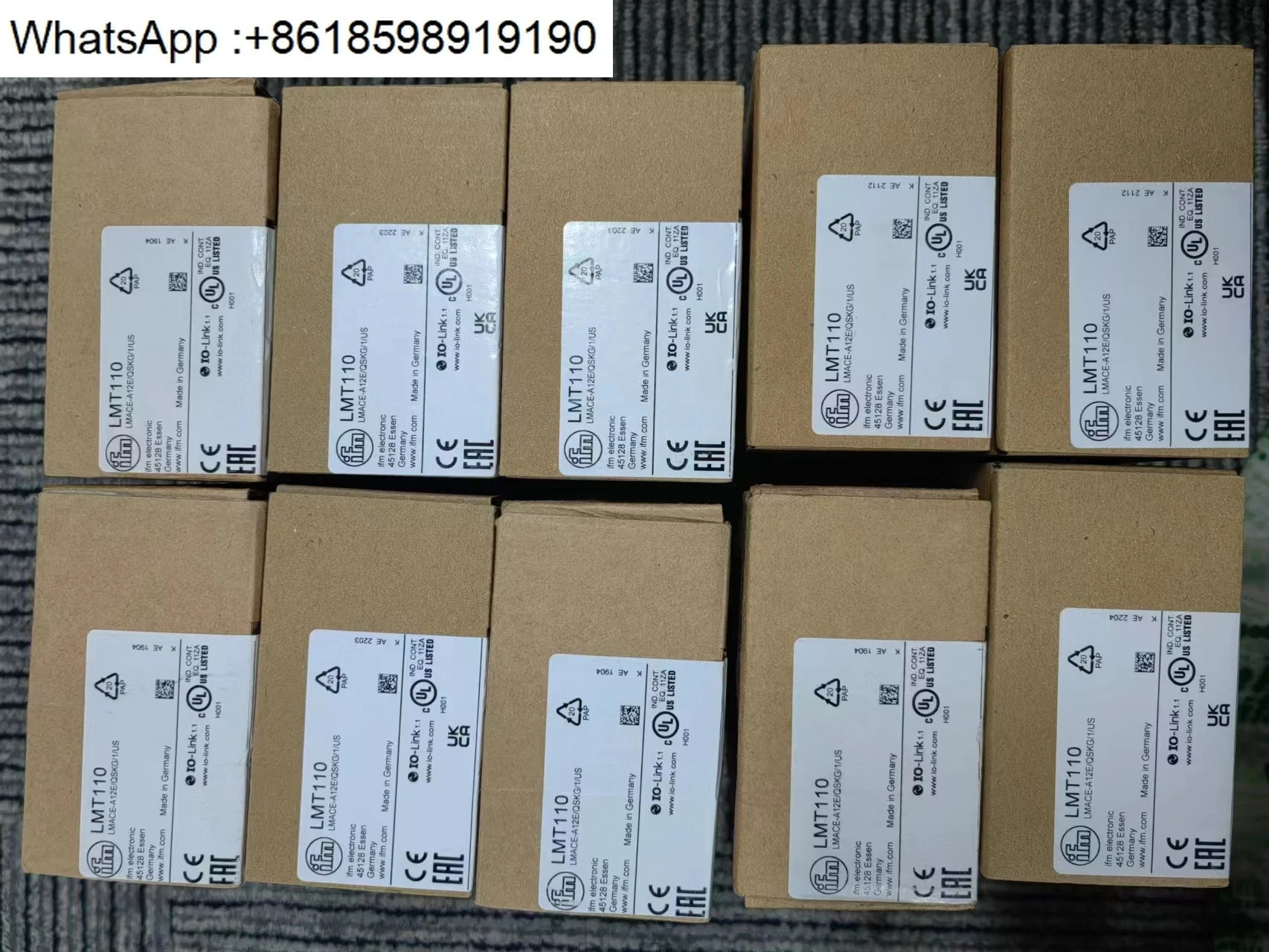 IFM Ifm LMT100/LMT110/LMT121 LMT102 LMT01A
