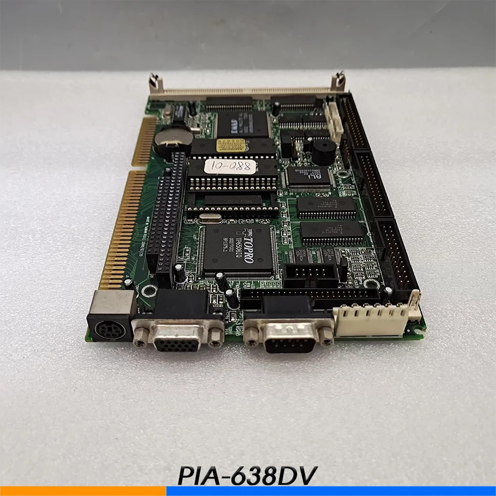 PIA-638DV 산업제어 보드 ISA 절반 길이