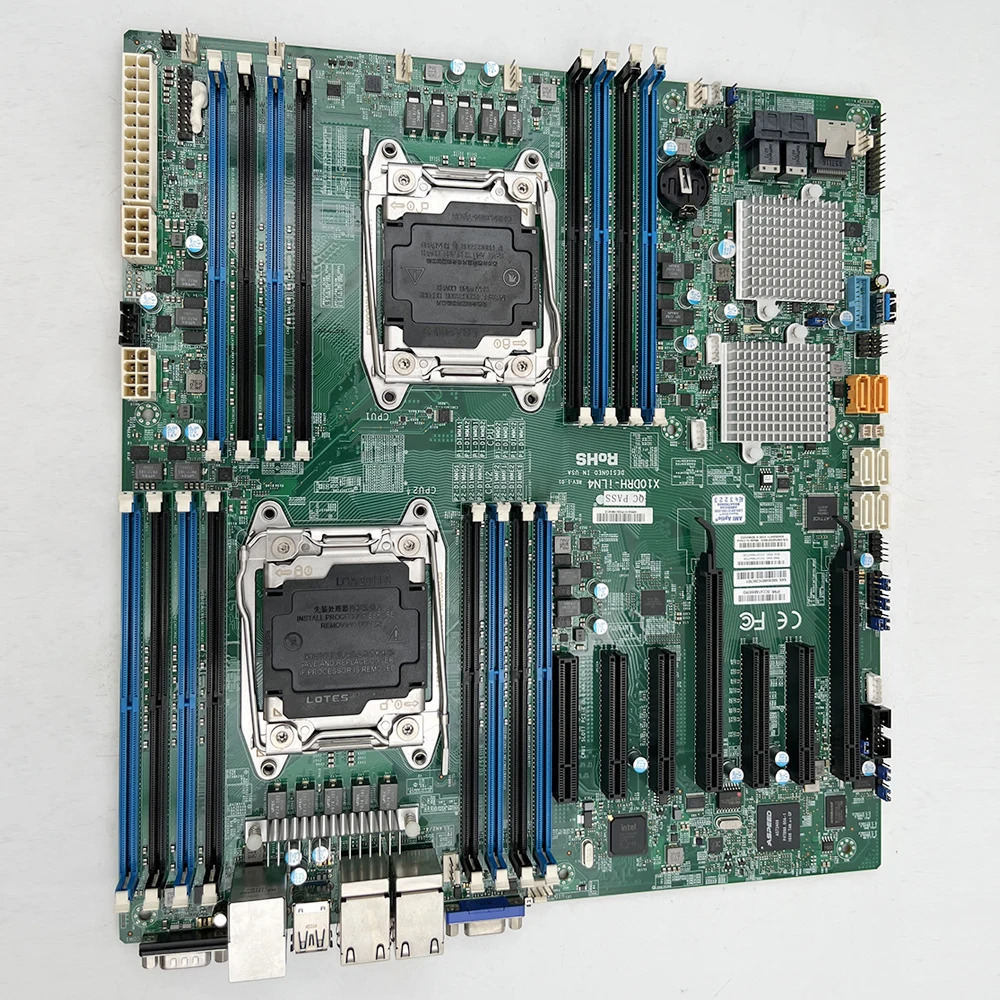 X10DRH-ILN4 양방향 서버 마더보드 X99 2011 E5-2600 V3/V4 지원