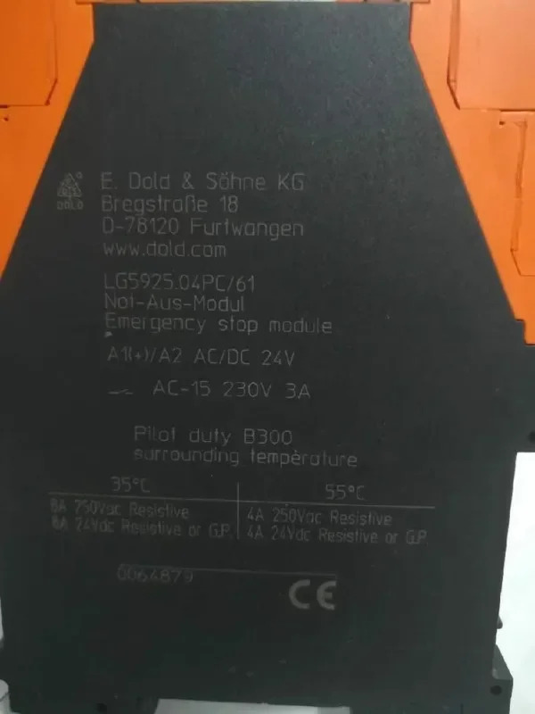 DOLD 안전 릴레이 L-G5925/LG5924/LG5928/LG5929/LG5944