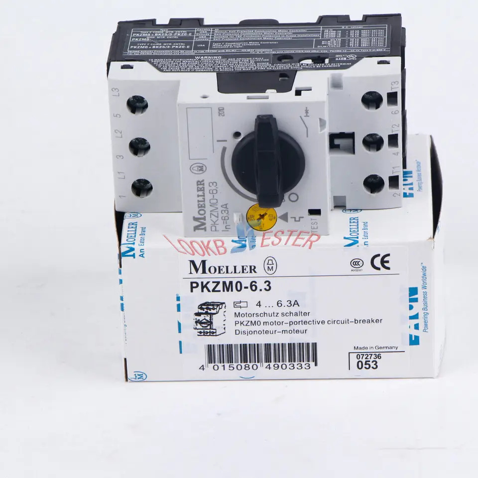 EATON MOELLER PKZM0-6.3 PKZMO-6.3 4 6.3A 신