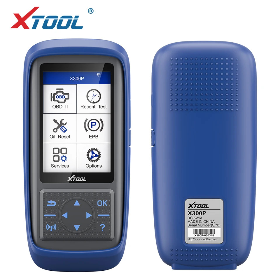 XTOOL X300 P obd 자동 진단 도구 자동차 스캐너 오일 재설정 ABS