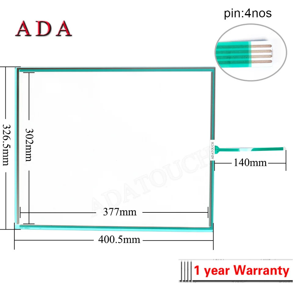AST-190A AST-190A140A 터치 스크린 패널 유리 디지타이저 DMC AST190A AST-190 패드