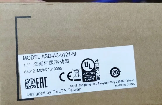 ASD-A3-0121-M 델타 서보 드라이브 신