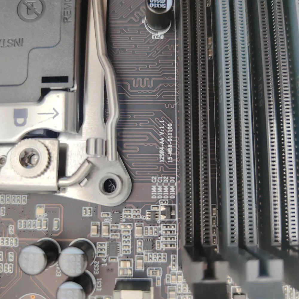 X299 LGA2066 128G M.2x2 SATA3x6 지원 I9 7900X 마더보드 X29R4-AA