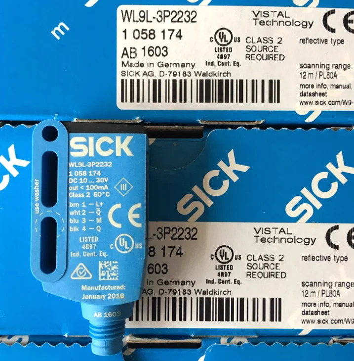 SICK 레이저 광전스위치 WL9L-3P2232 WL9L-3P2432 신