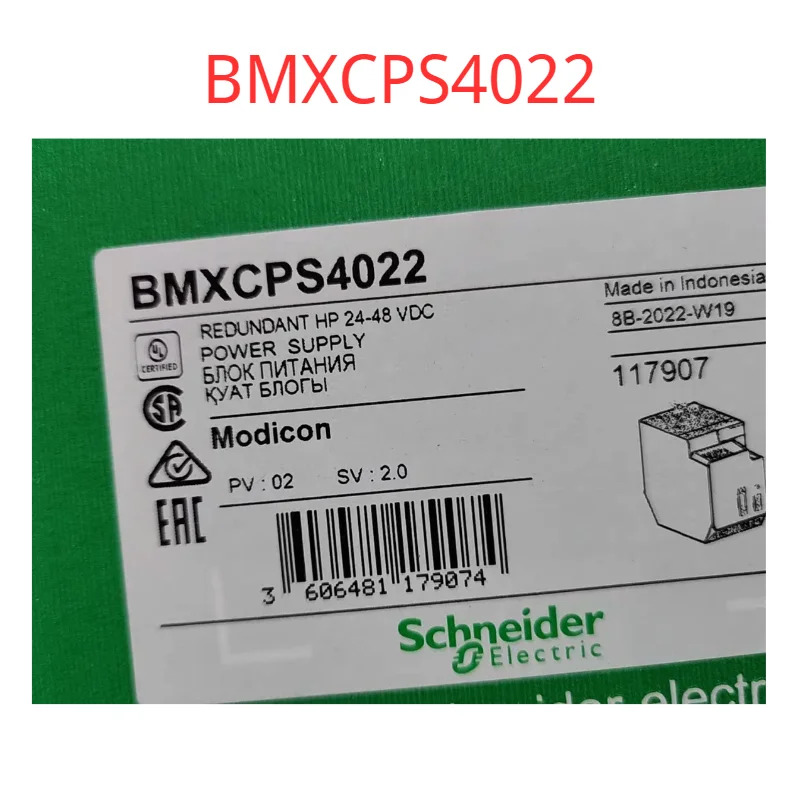 BMXCPS4022 ATV340U75N4E BMXXBE1000 TM258LF42DR SR3XT141BD VW3A3616 BMXNOM0200 BMXDRA1605 오리지널 신