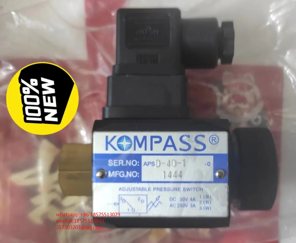 KOMPASS Apsd-40-1 압력 릴레이 Vew