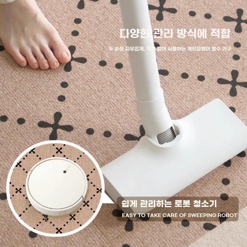 거실 꽃 카페트 모던 거실카펫 북유럽 꽃잎 바닥 매트 A 140X200CM - 상세 이미지 5