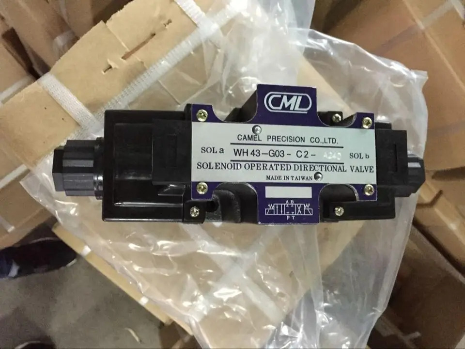 CML 솔레노이드 밸브 WH43-G03-C2-A240 WE43-G03-C5-A240 WH43-G03-C4-A110 WE43-GO3-C2-A240 WE43-G03-C2-DC24 카