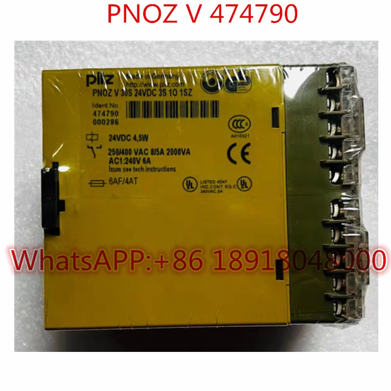 PNOZ V 474790 오리지널 신