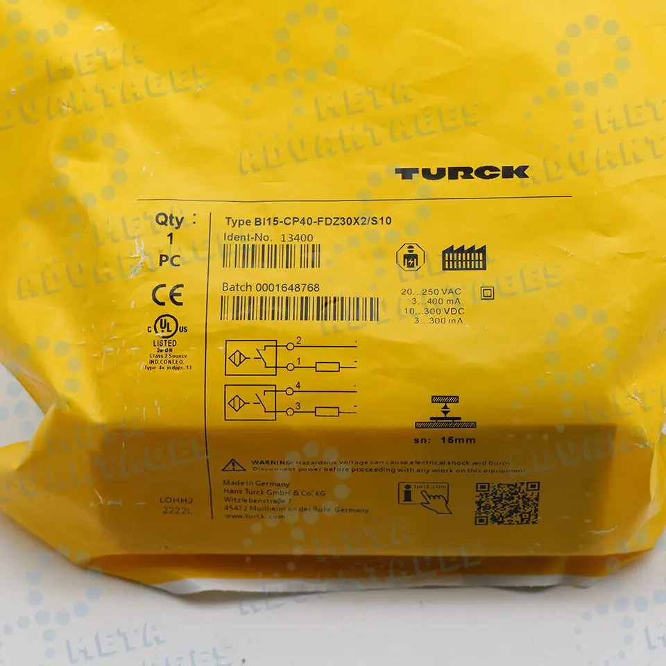 터크 BI15-CP40-FDZ30X2/S10 임베디드 유도 센서 4047101093087 eBay신