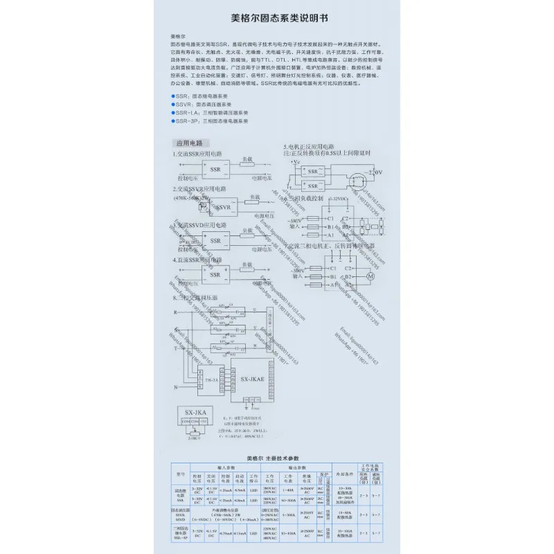 SSR 산업등급 모듈 솔리드 스테이트 릴레이 DC 제어 AC 220V MGR-H3100Z 100A mager