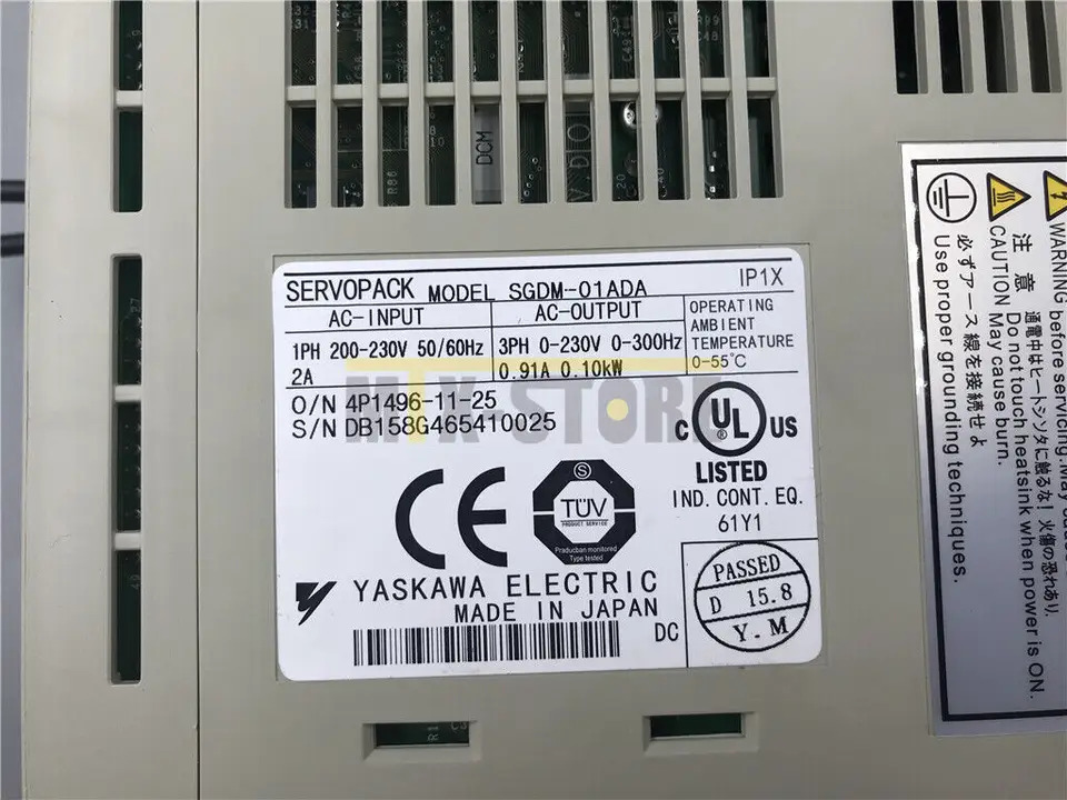 Yaskawa 서보 드라이버 SGDM-01ADA